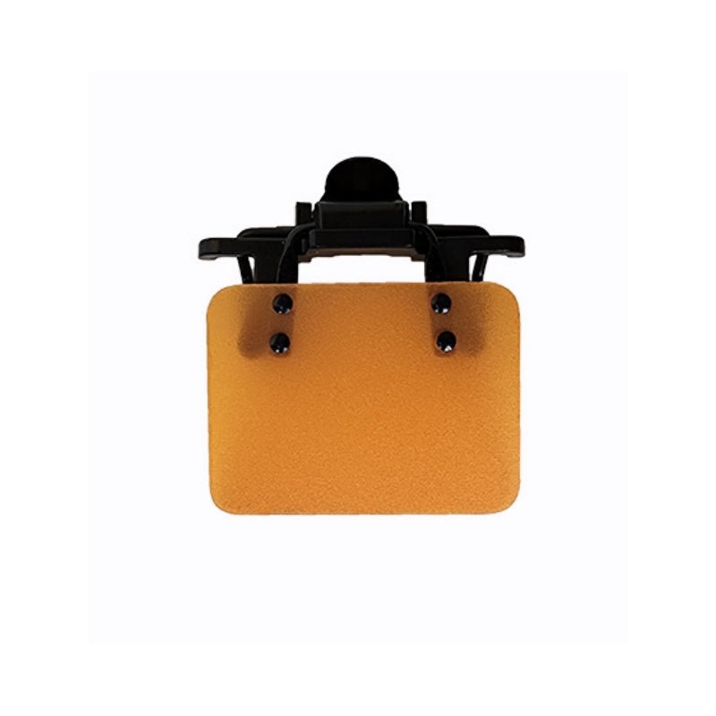Camera Accessories: ISSF Flip-Up Eyeshield Sport Shooting Eye Shield Aim Blocker Targeting Sight Cover Blinding - Blue-Vertical 3x4cm