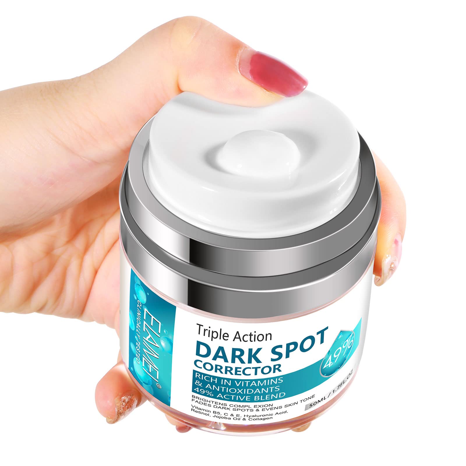 Facial Lotions & Moisturisers: Age Spot Cream | Fades Freckles & Skin Pigmentation | Dark Spot Corrector for Even Skin Tone