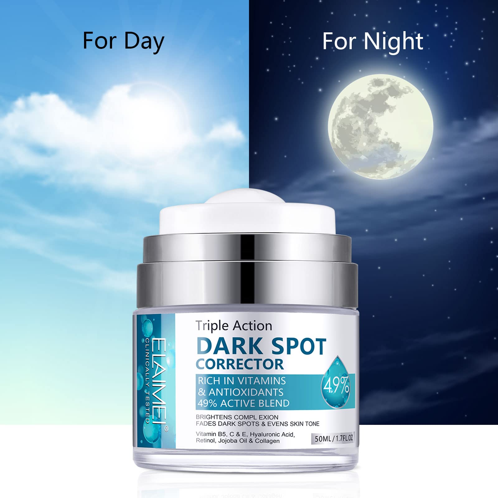 Facial Lotions & Moisturisers: Age Spot Cream | Fades Freckles & Skin Pigmentation | Dark Spot Corrector for Even Skin Tone