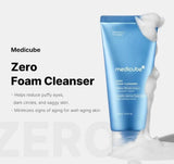 MEDICUBE Zero Foam Cleanser 120g – Deep Cleansing, Pore Care – AU Seller