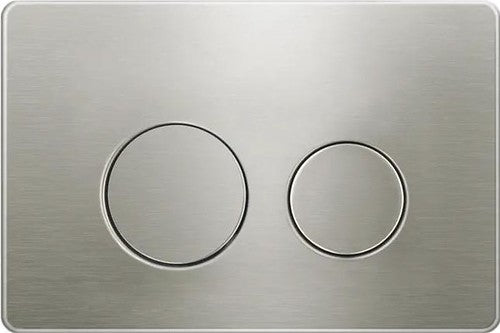 R&T Standard Cisterns Push Plates - Brushed Nickel