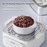Rice Cookers & Steamers: Hoper Layer Multifunctional Three-layer Stainless Steel Steamer AU Modeal