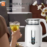 Kettles: Hoper Layer Insulation Electric Kettle 1.5L 1500W Water Boiler K15-G1