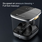 Foot Care: Hoper Layer Foot SPA Airbag Squeezing Foot Bath Massager Dry and Wet Dual-use QN-01
