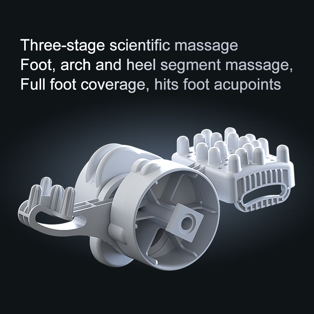 Foot Care: Hoper Layer Foot SPA Airbag Squeezing Foot Bath Massager Dry and Wet Dual-use QN-01