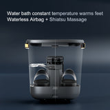 Foot Care: Hoper Layer Foot SPA Airbag Squeezing Foot Bath Massager Dry and Wet Dual-use QN-01