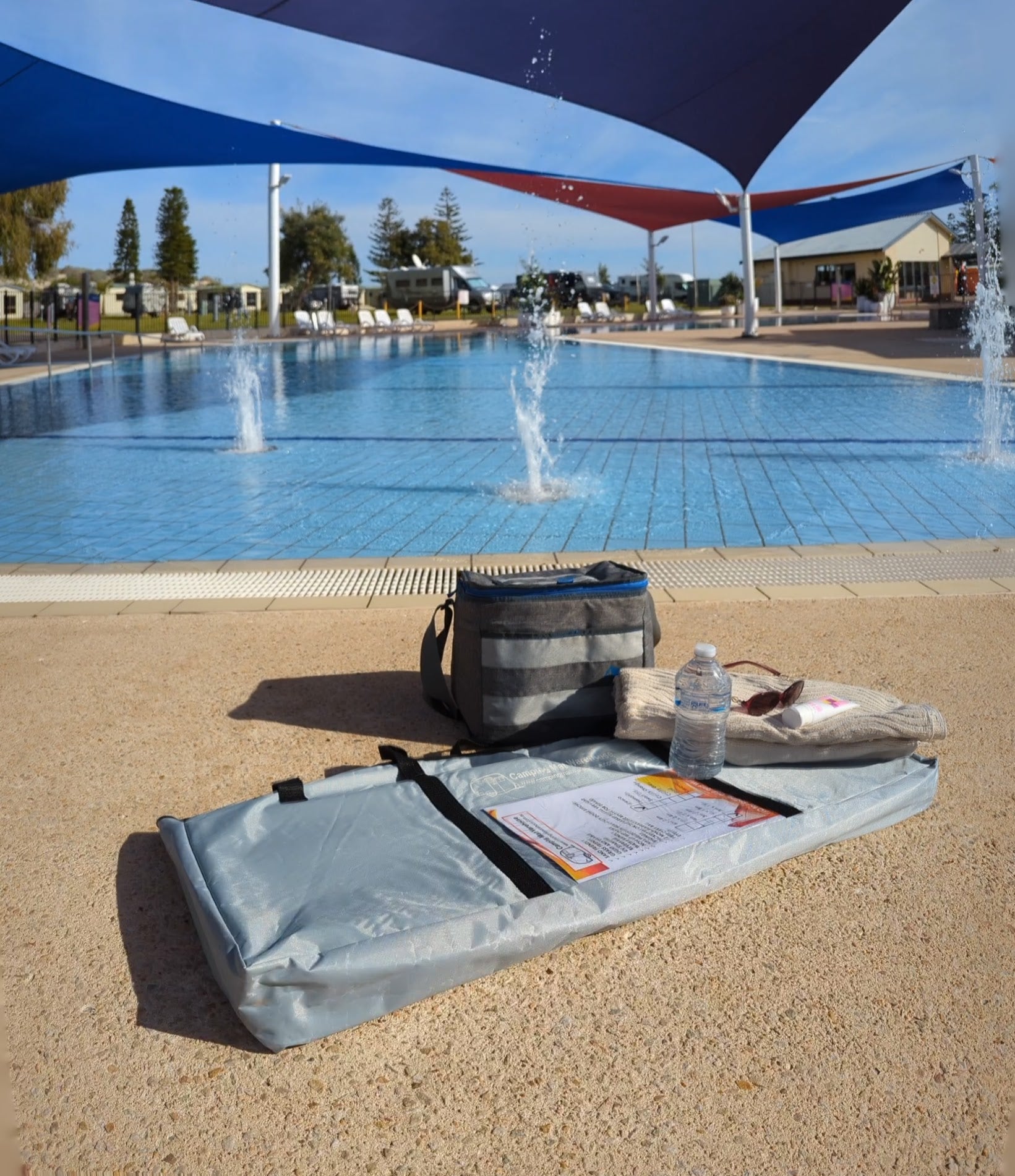 Caravan Accessories: Alfresco 1.8m x 1.8m Recycled Poly Camping Mat