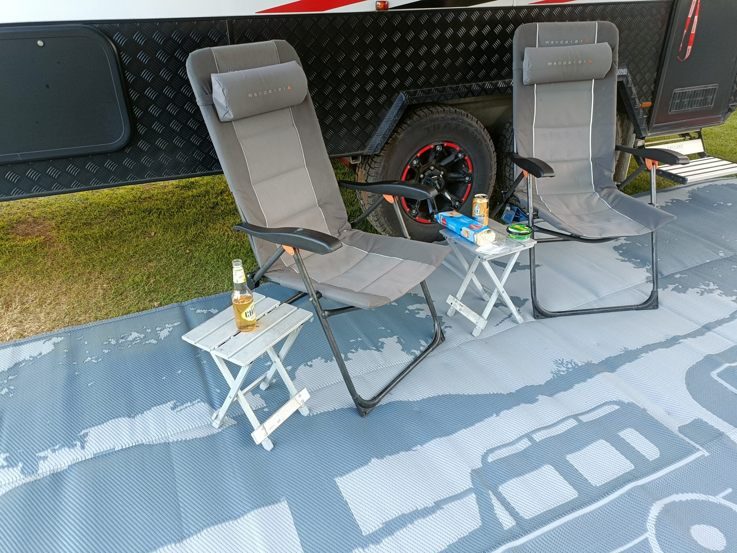 Caravan Accessories: Caravan Camping 4m x 2.14m recycled mat