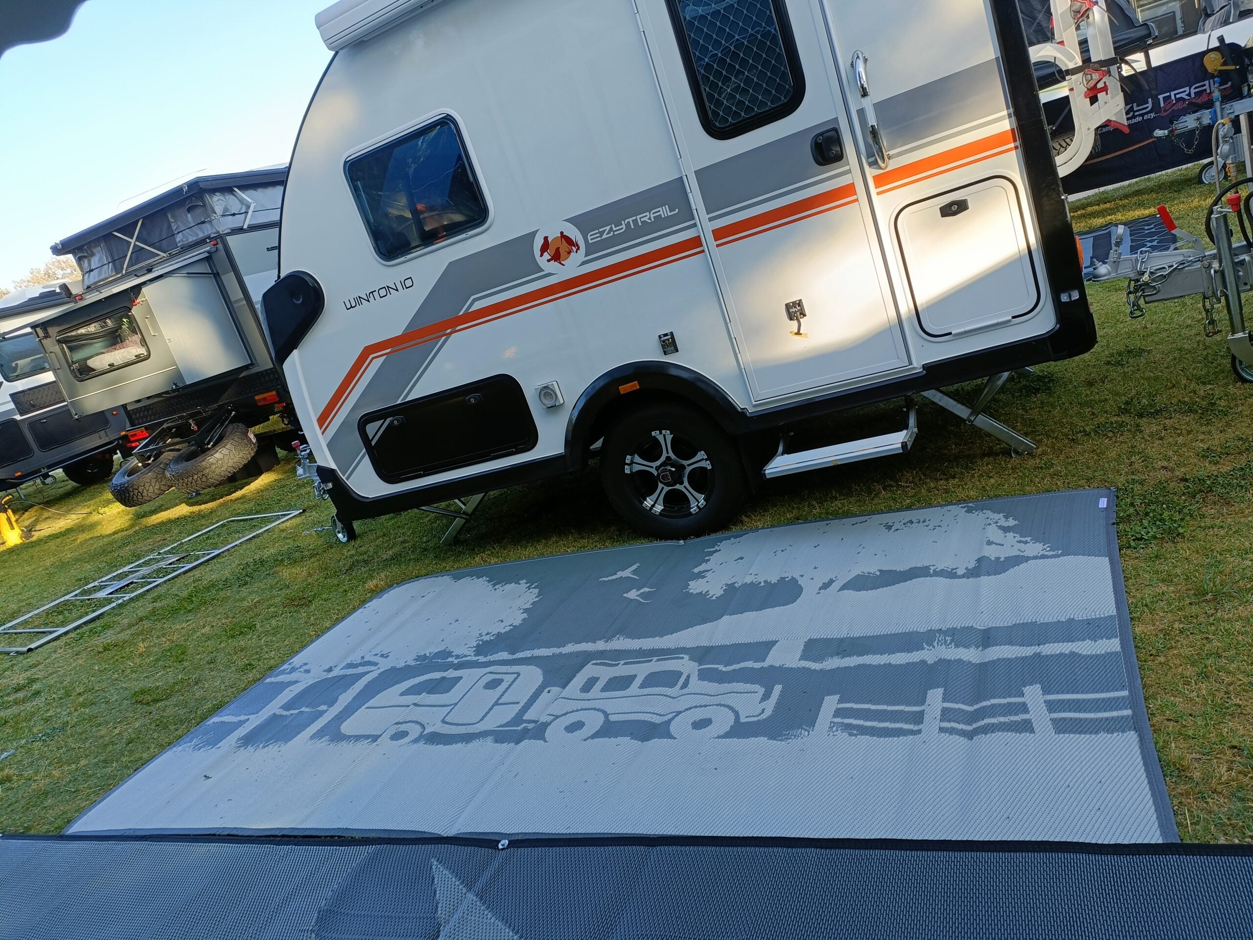 Caravan Accessories: Caravan Camping 6m x 2.4m recycled mat