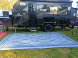 Caravan Accessories: Diamond 4m x 2.4m recycled poly mat