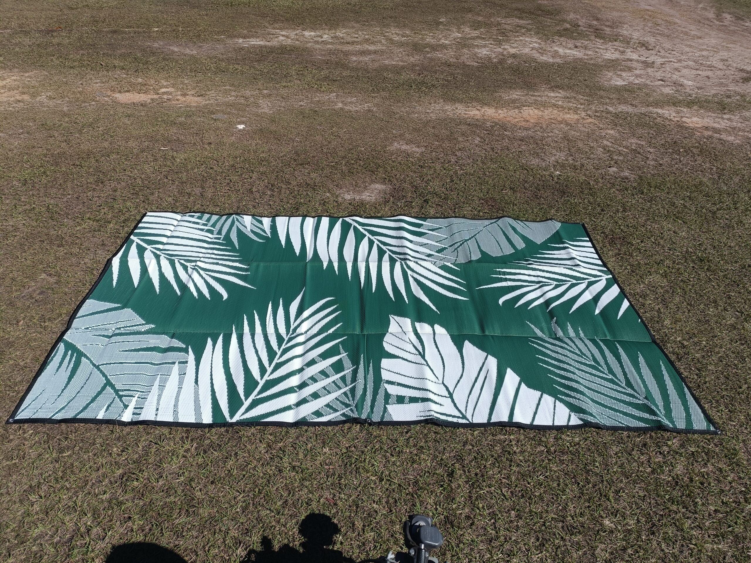 Caravan Accessories: Tropical 5m x 2.4m recycled poly mat