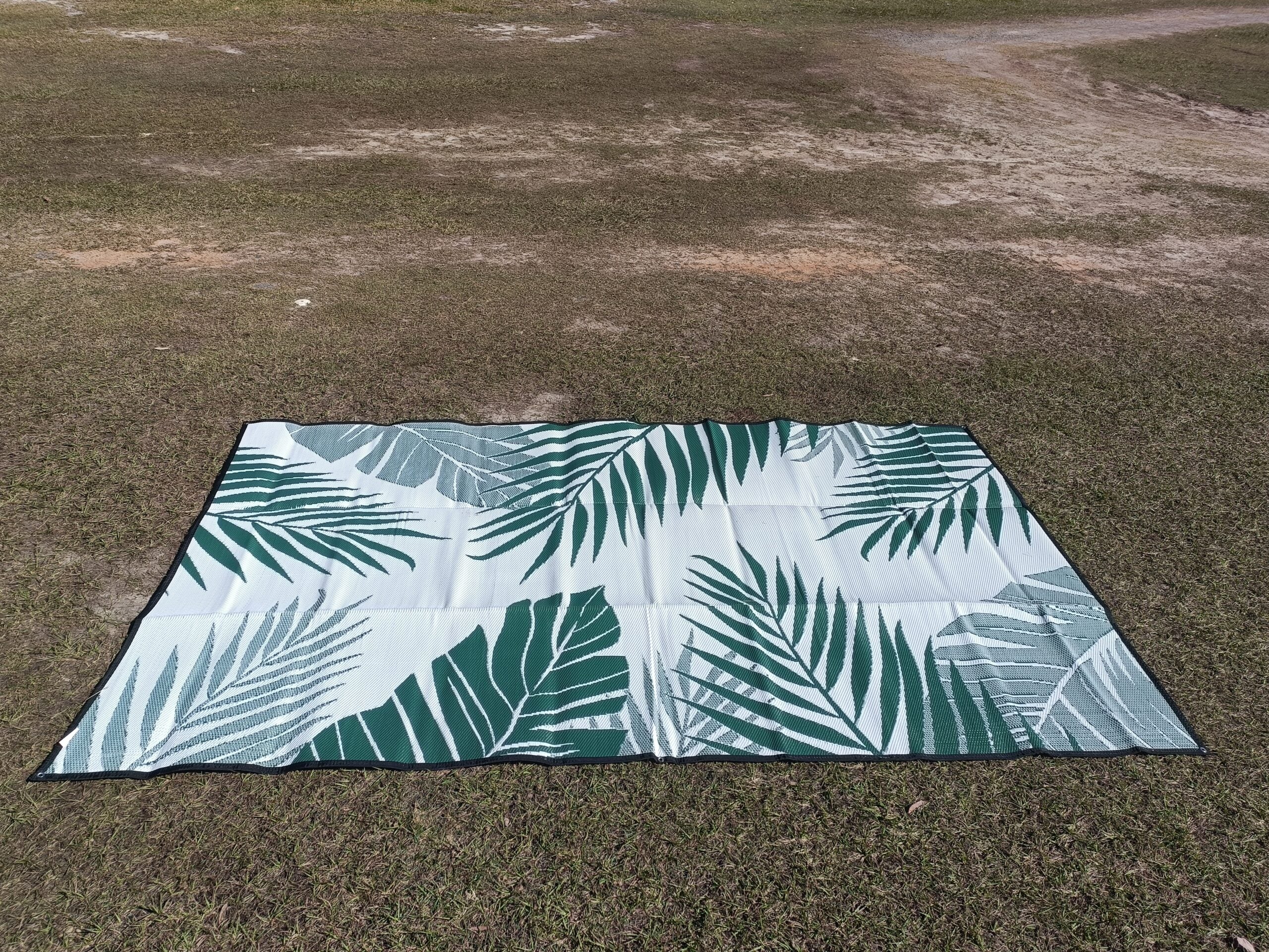 Caravan Accessories: Tropical 5m x 2.4m recycled poly mat