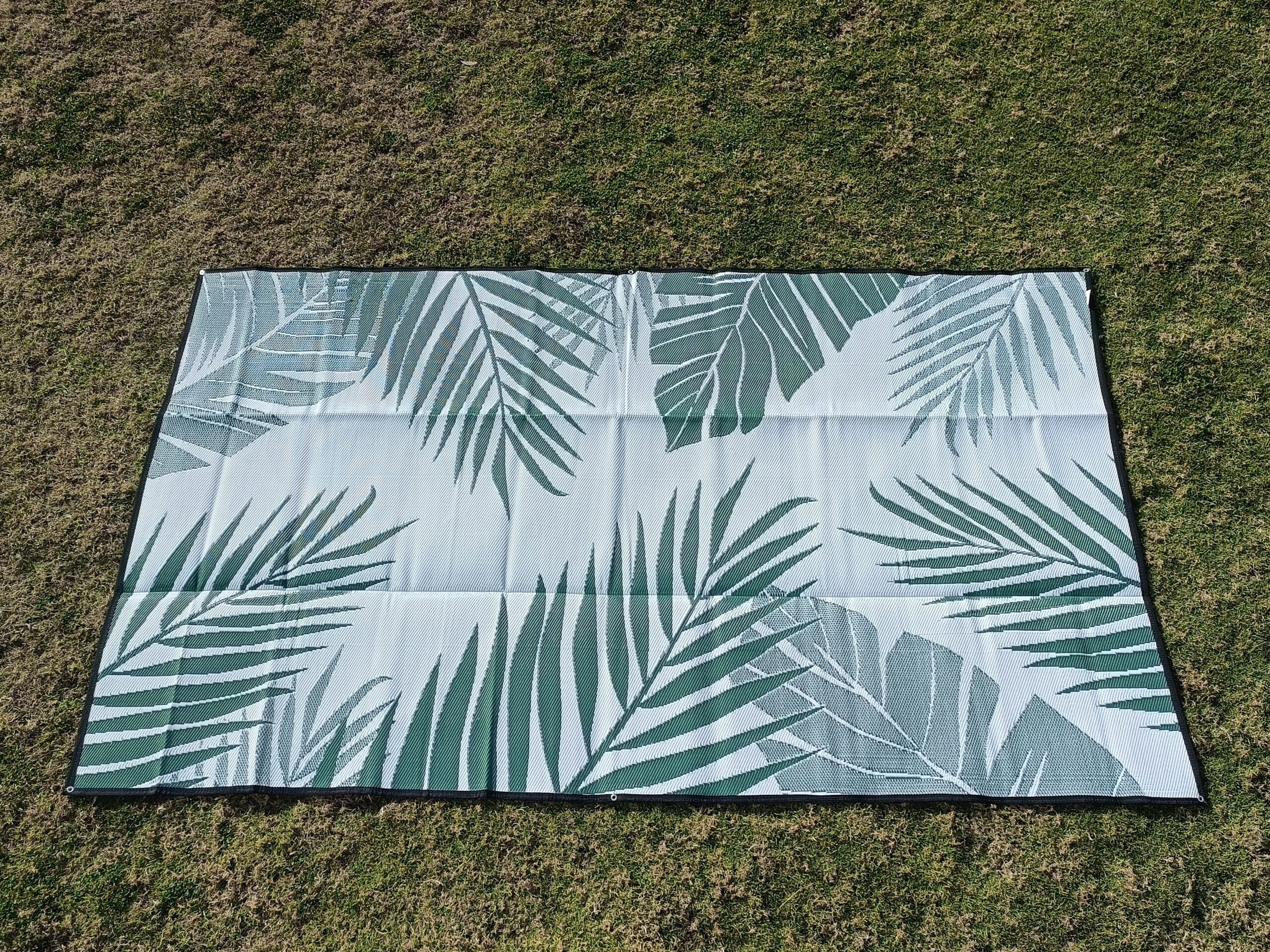 Caravan Accessories: Tropical 6m x 2.4m recycled poly mat