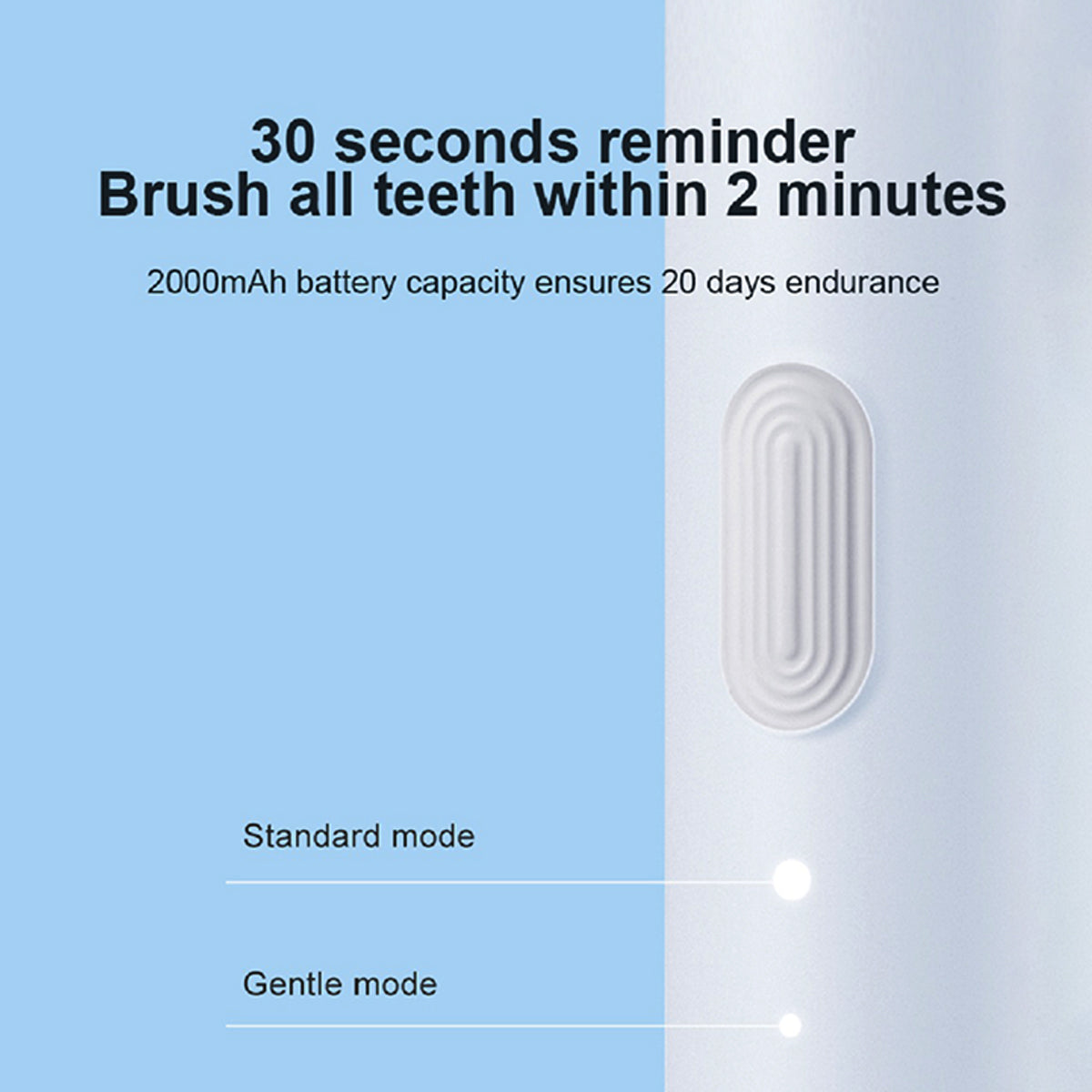 Oral Care: DR.BEI Sonic Electric Toothbrush Rechargeable Waterproof Wireless Portable Ultrasonic Whitening Toothbrush