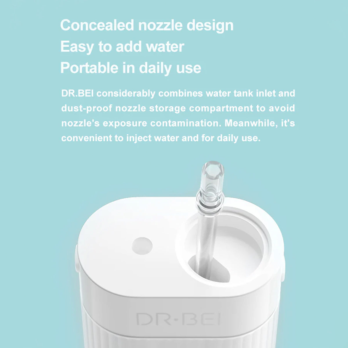 Oral Care: DR.BEI Portable Water Flosser GF3