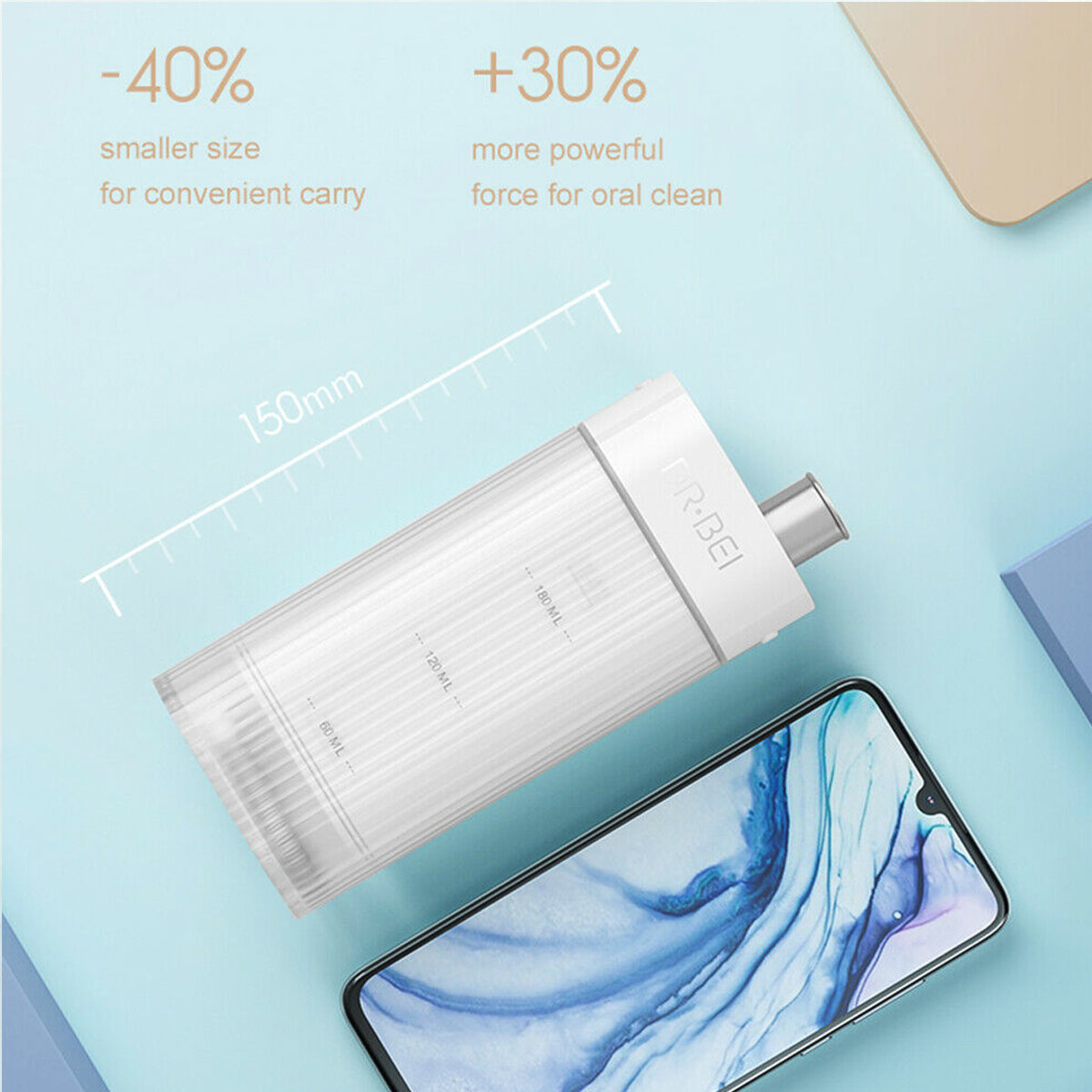 Oral Care: DR.BEI Portable Water Flosser GF3