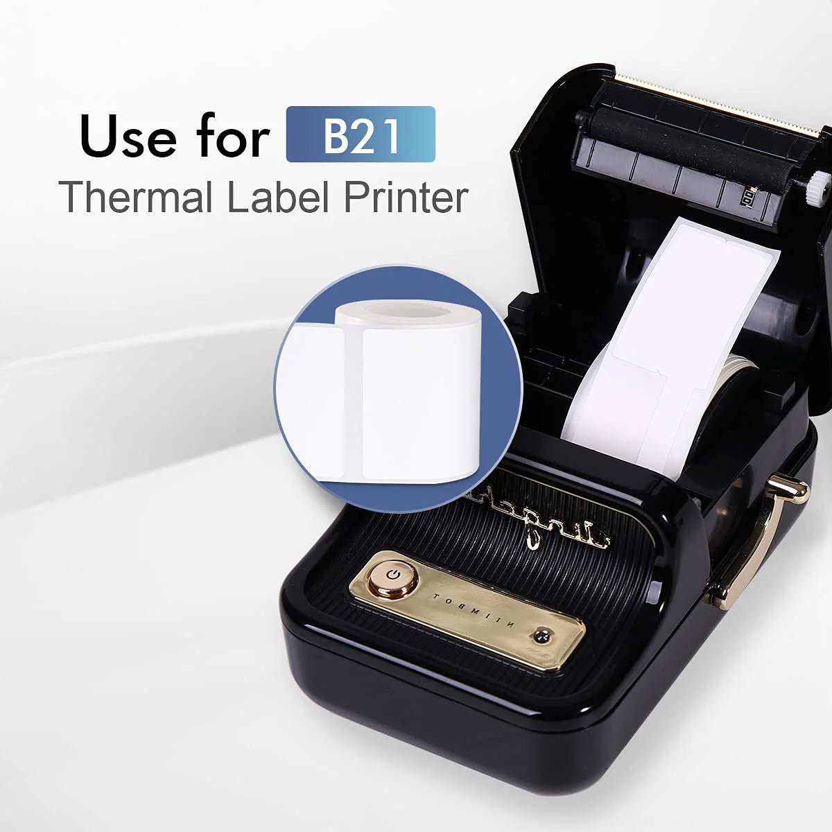 Labels: Niimbot Kitchen Label Stickers Low Temperature Frozen Label Paper 40*30mm 230pcs For B21/B3S/B1