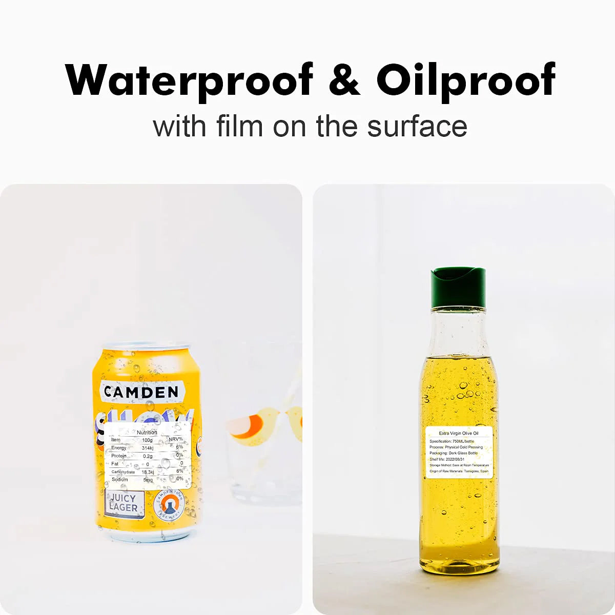 Labels: Niimbot Kitchen Label Stickers Low Temperature Frozen Label Paper 40*30mm 230pcs For B21/B3S/B1