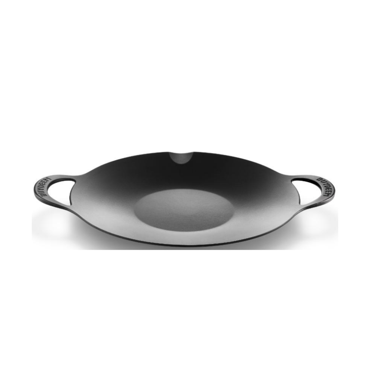 Skillets & Frying Pans: BUYDEEM Grill Pan Nonstick 36cm Round BBQ Griddle Indoor or Outdoor Cooking