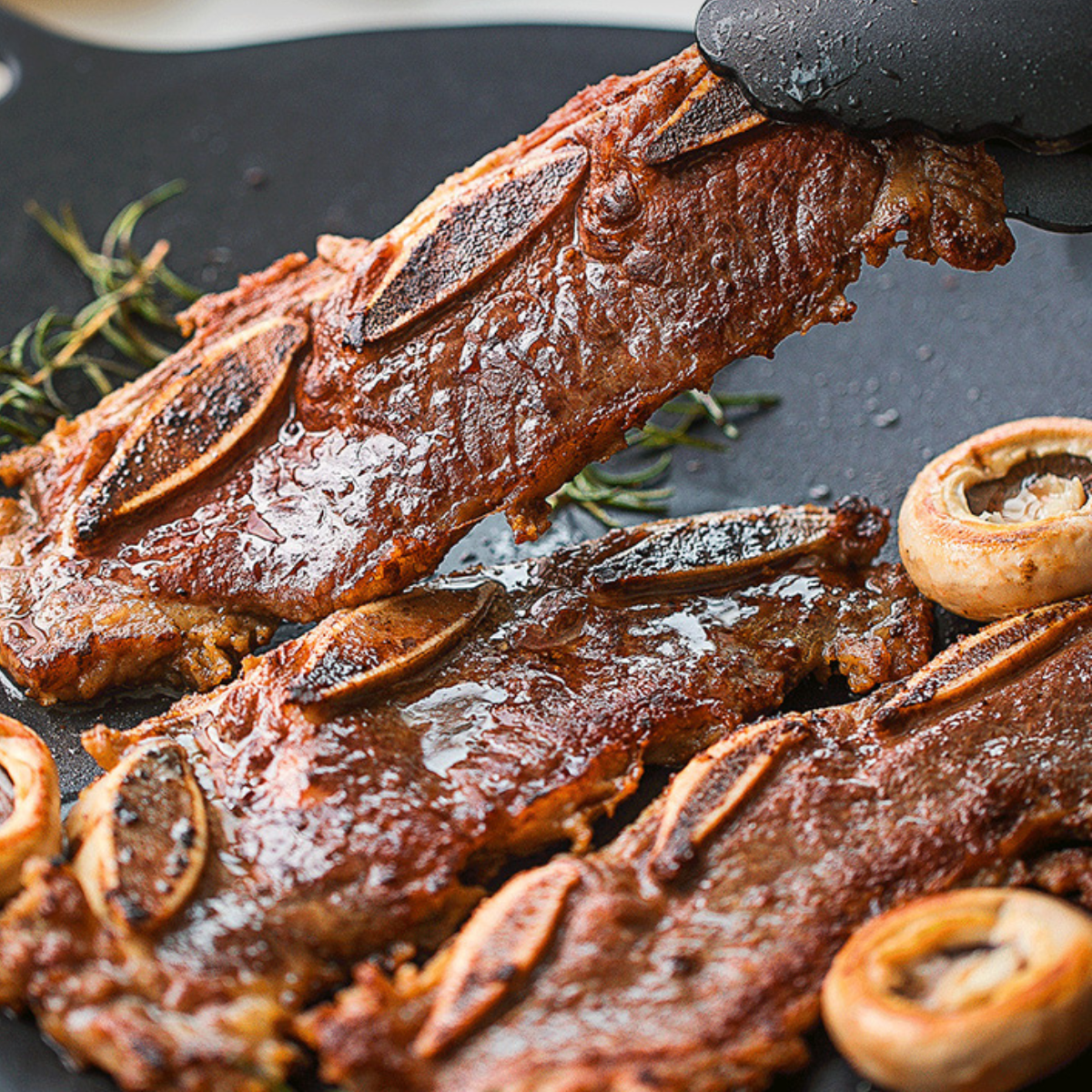 Skillets & Frying Pans: BUYDEEM Grill Pan Nonstick 36cm Round BBQ Griddle Indoor or Outdoor Cooking