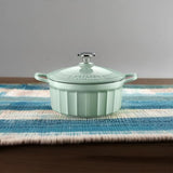 Skillets & Frying Pans: BUYDEEM CP521 Enameled Cast-Iron Dutch Oven