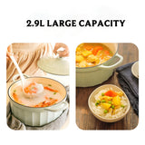 Skillets & Frying Pans: BUYDEEM CP521 Enameled Cast-Iron Dutch Oven
