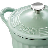 Skillets & Frying Pans: BUYDEEM 1.8L Enameled Cast Iron Dutch Oven CP541