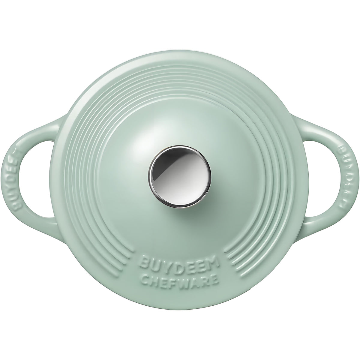 Skillets & Frying Pans: BUYDEEM 1.8L Enameled Cast Iron Dutch Oven CP541