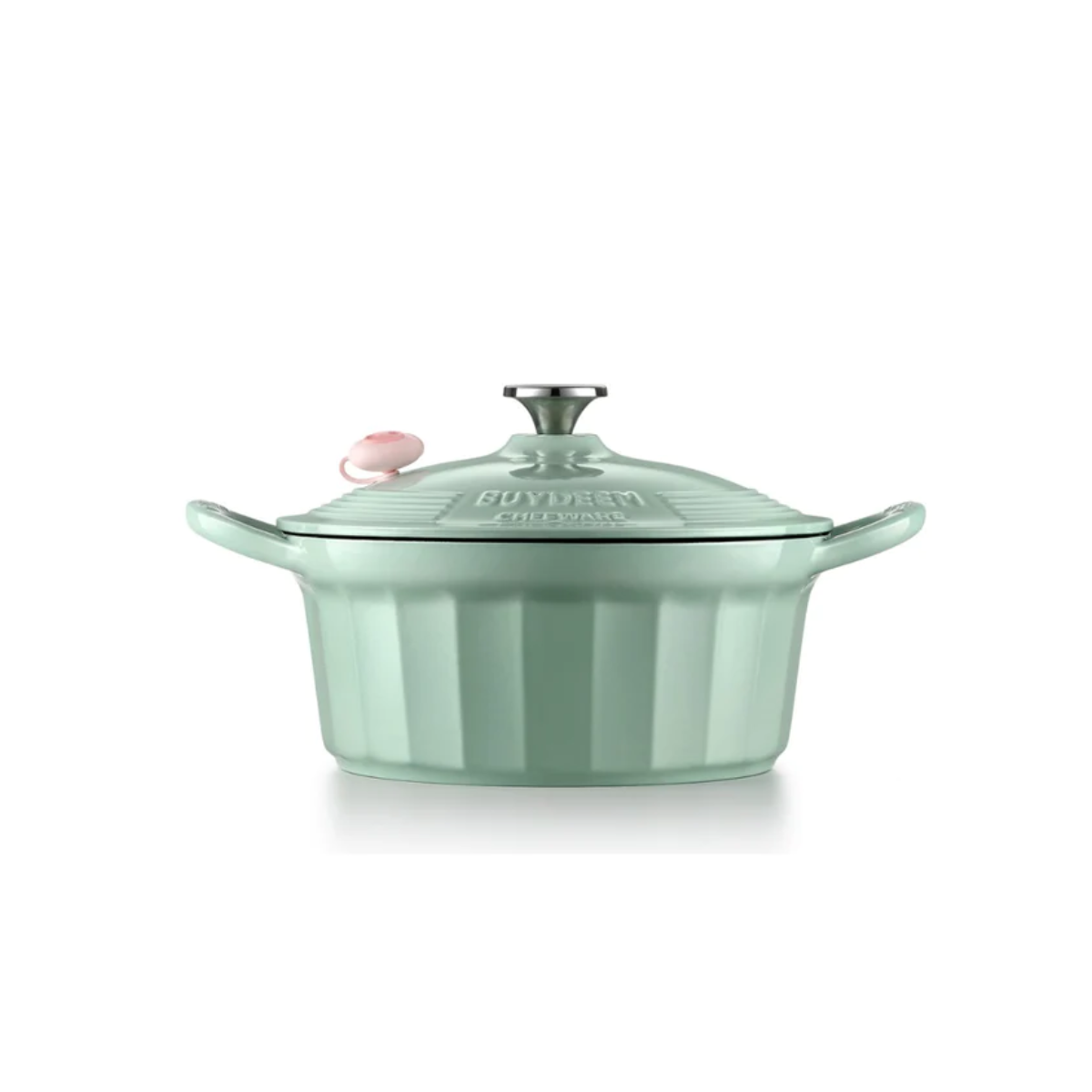 Skillets & Frying Pans: BUYDEEM CP551 Enameled Cast Iron Dutch Oven