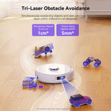 Vacuums: Narwal Freo X Ultra Robotic Vacuum and Mop Cleaner with Auto Washing and Self Empty 2.0