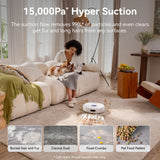 Vacuums: Narwal Freo Z10 Robotic Vacuum and Mop Cleaner - Covers Every Angle Without Any Tangles