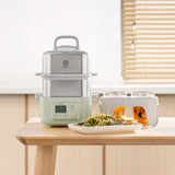 Rice Cookers & Steamers: BUYDEEM Double Tier 10L Electric One Touch Digital Multifunctional Food Steamer