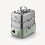 Rice Cookers & Steamers: BUYDEEM Double Tier 10L Electric One Touch Digital Multifunctional Food Steamer
