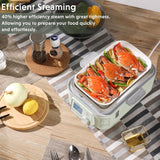 Rice Cookers & Steamers: BUYDEEM Double Tier 10L Electric One Touch Digital Multifunctional Food Steamer