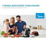 Rice Cookers & Steamers: Midea 5.7L 12 Programs Pressure Cooker