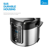 Rice Cookers & Steamers: Midea 5.7L 12 Programs Pressure Cooker