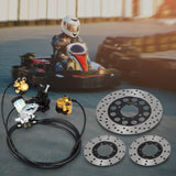 Automotive Repair & Speciality Tools: VEVOR Go Kart Brake Master Cylinder Kit Go Kart Hydraulic Brake Kit Universal Go Karts Brake Kit Complete Including Master Cylinder, Hose, Caliper, Pad for 150cc Automotive