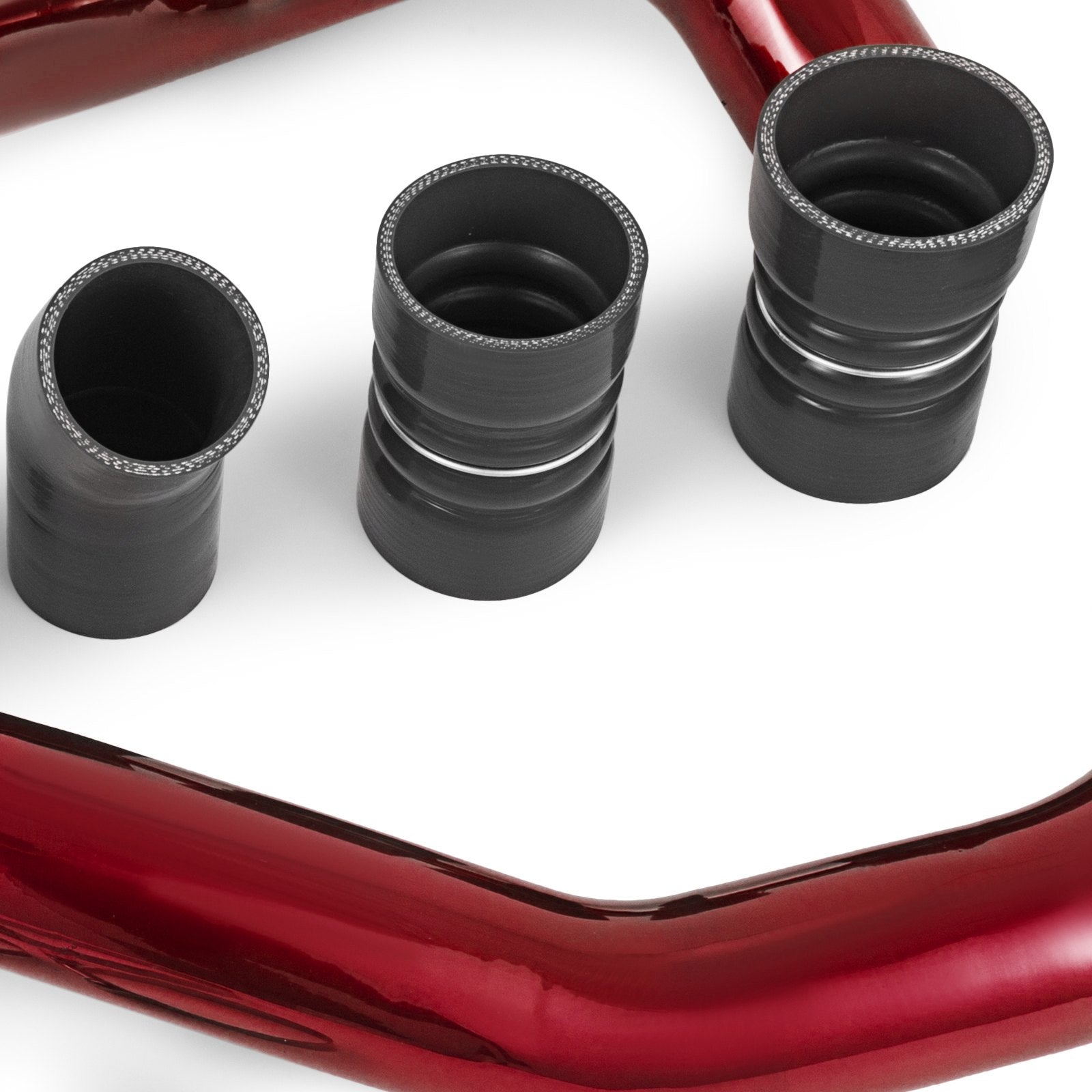 Fuel & Exhaust: Fit Ford 03-07 6.0L V8 Powerstroke Diesel Turbo Intercooler Pipe and Boot Kit