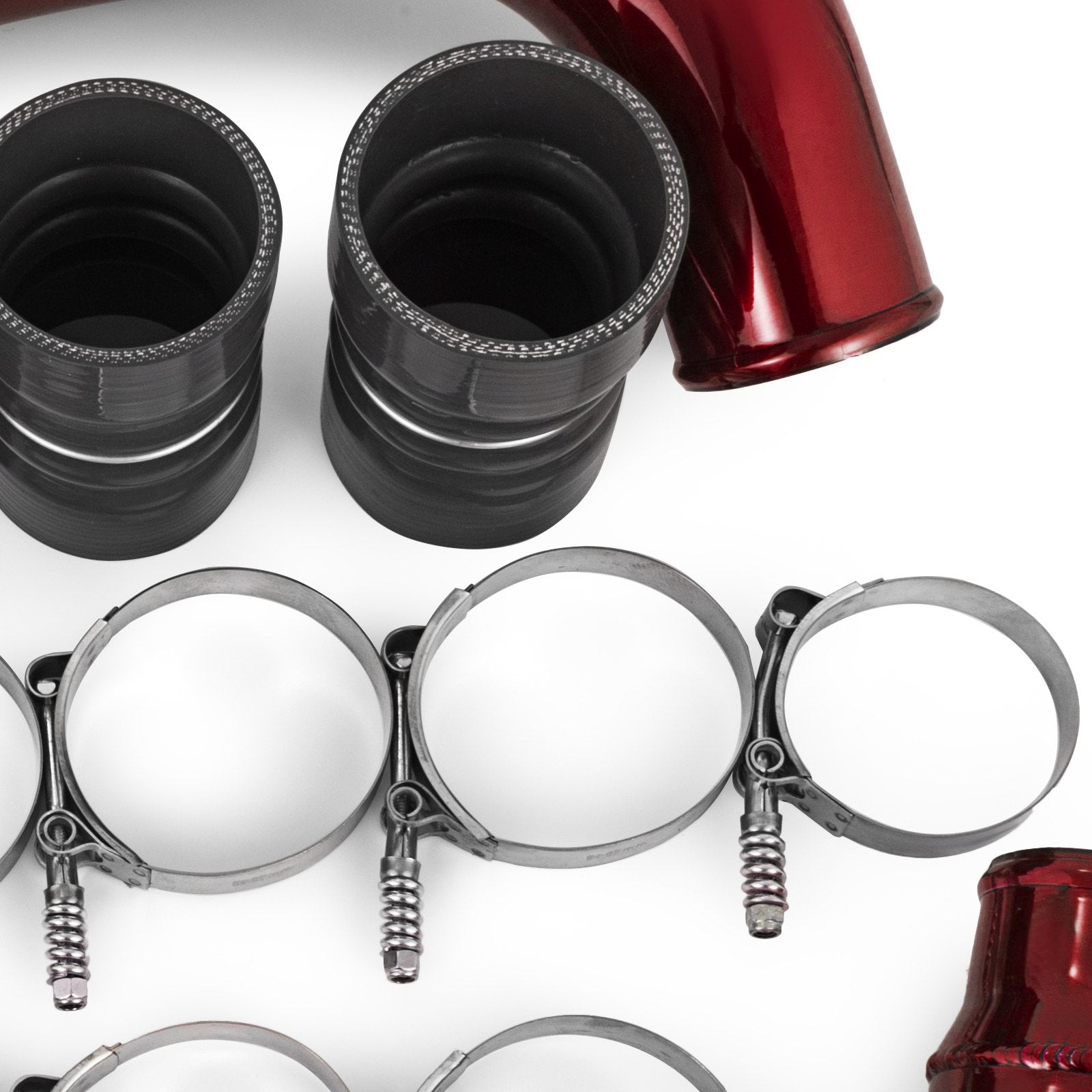 Fuel & Exhaust: Fit Ford 03-07 6.0L V8 Powerstroke Diesel Turbo Intercooler Pipe and Boot Kit