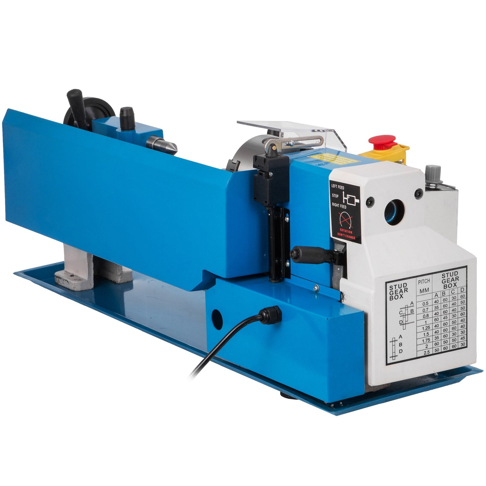 Metal Lathe 7'' x 14'', Mini Metal Lathe 0-2500 RPM Variable Speed,Mini Lathe with 4"" 3-jaw Chuck,Bench Top Metal Lathe, Benchtop Lathe, for Various Types of Metal Turning