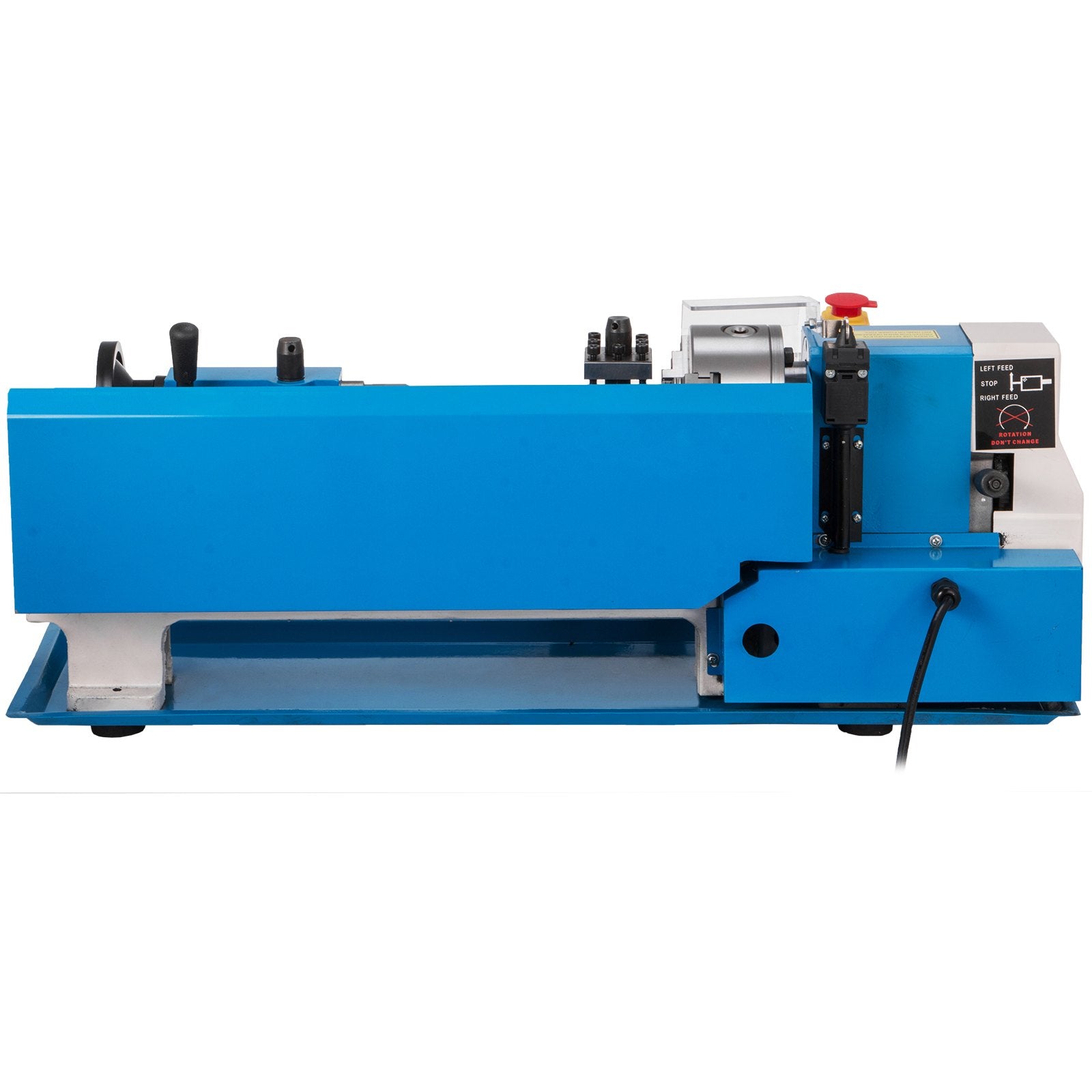 Metal Lathe 7'' x 14'', Mini Metal Lathe 0-2500 RPM Variable Speed,Mini Lathe with 4"" 3-jaw Chuck,Bench Top Metal Lathe, Benchtop Lathe, for Various Types of Metal Turning