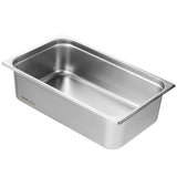 Food Storage: VEVOR 6 Pack Hotel Pans, Full Size Anti-Jam Steam Pan, 0.8mm Thick Stainless Steel Restaurant Steam Table Pan, 6-Inch Deep Commercial Table Pan, Catering Storage Food Pan, for Industrial & Scientific