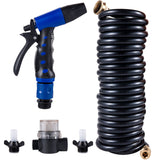 Fuel & Exhaust: VEVOR RV Water Pump 5.3 GPM 5.5 Gallons Per Minute 12V Water Pump Automatic 70 PSI Diaphragm Pump with 25 Foot Coiled Hose Washdown Pumps for Boats Caravan Rv Marine Yacht