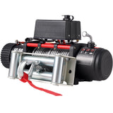 Automotive Lifts & Hoists: VEVOR Electric Winch Recovery 12v 13500Lb / 6125Kg,Electric Truck Winch with Handle and Wireless Remote Control,13500Lb /6125Kg Electric Truck Winch with 92 ft Strong Steel Cable