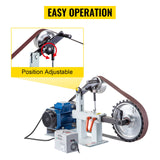 Outdoor Power Equipment: Vevor Belt Grinder Sander 2" x 82" Complete Chassis with 2HP Motor & VFD Combo