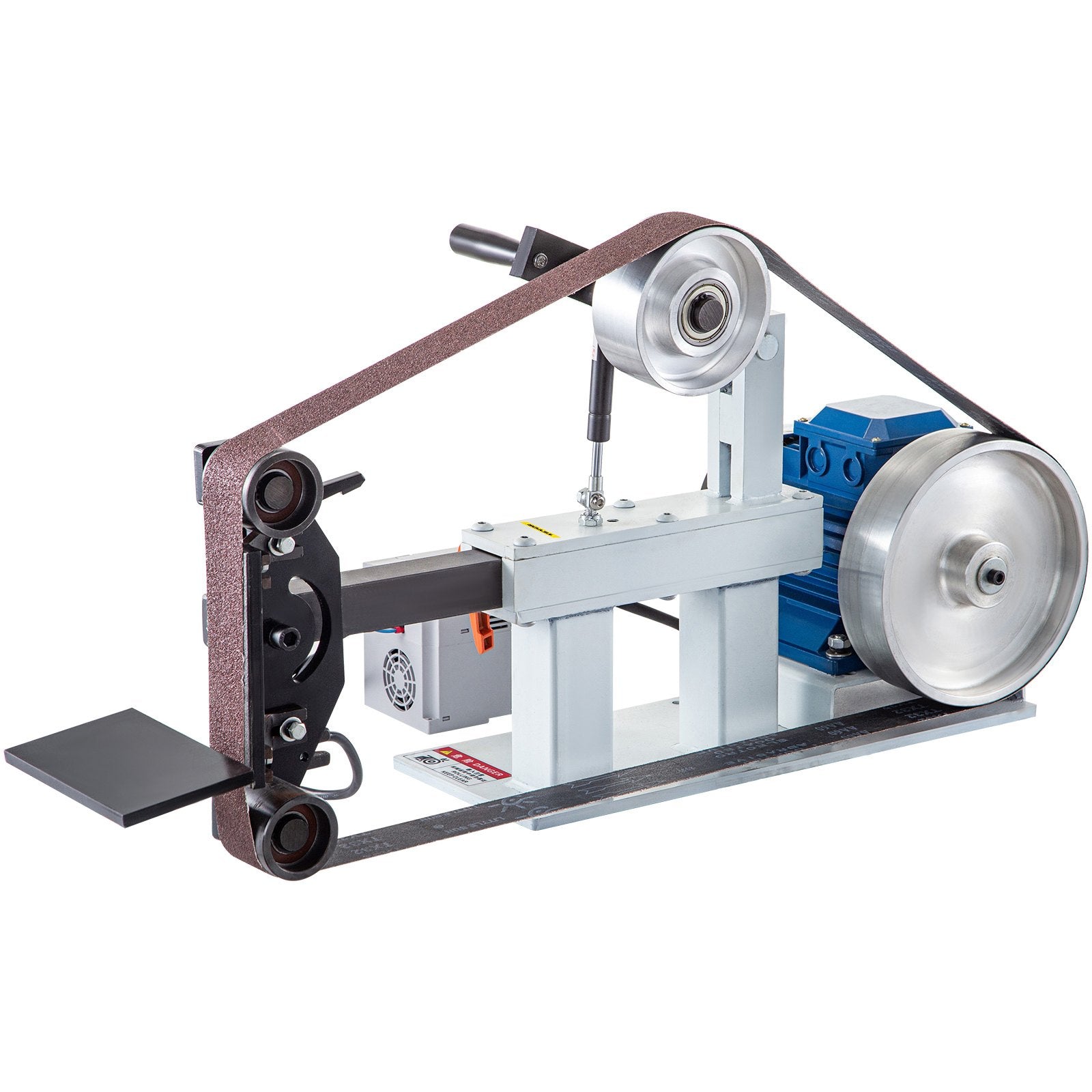 Outdoor Power Equipment: Vevor Belt Grinder Sander 2" x 82" Complete Chassis with 2HP Motor & VFD Combo