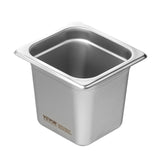 Food Storage: VEVOR 6 Pack Hotel Pans, 1/6  Size Anti-Jam Steam Pan, 0.8mm Thick Stainless Steel Restaurant Steam Table Pan, 6-Inch Deep Commercial Table Pan, Catering Storage Food Pan, for Industrial & Scientific