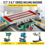 Hand Tools: VEVOR Compound Milling Machine Worktable 450x170mm 2 Axis Cross Slide Drill Vice