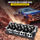 Hand Tools: VEVOR Replacement for 6.0L Cylinder Head 18MM Power Stroke Bare F-Series Cylinder Head 1843080C3