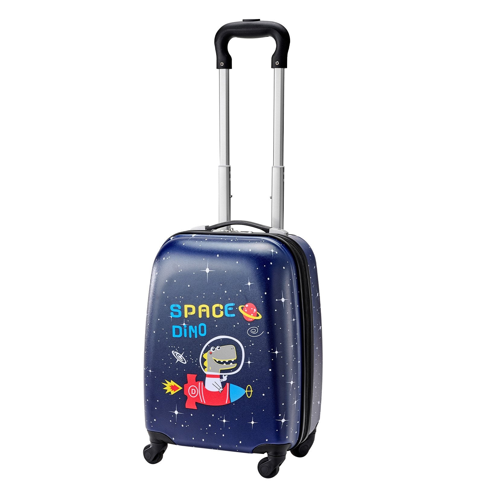 Mouse & Accessories: VEVOR Kids Luggage Set, 2 Piece, 45.7 cm Hardside Rolling Wheels Suitcase with Hard-Shell Backpack, Dinosaur Kids Carry on Luggage Set, Holiday Birthday Present for Girls & Boys, Airline Approved